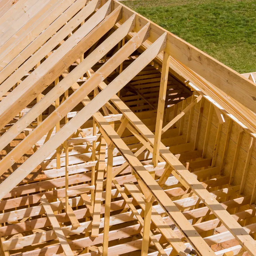 Rénovation et traitement sur charpente